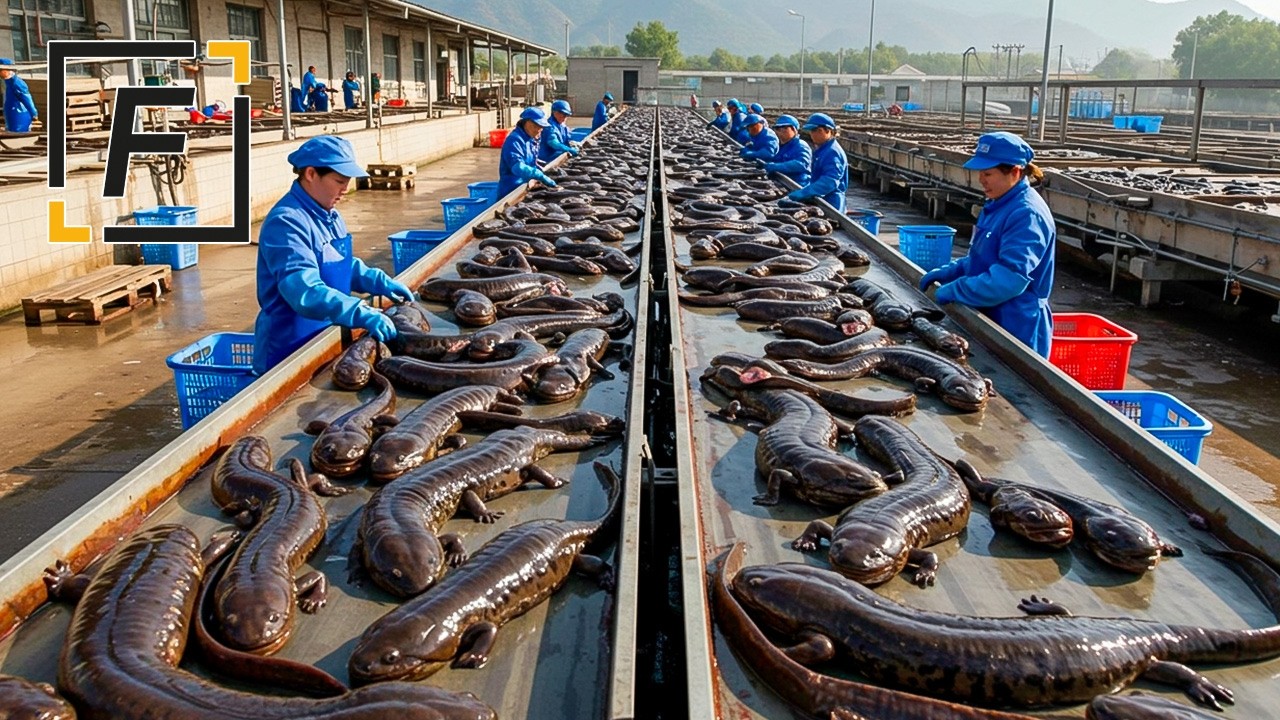 MILLIONEN Riesen-Salamander! 😱 Chinas GEHEIME Farmen f&uuml;r Luxus-Fleisch & Super-Medizin!