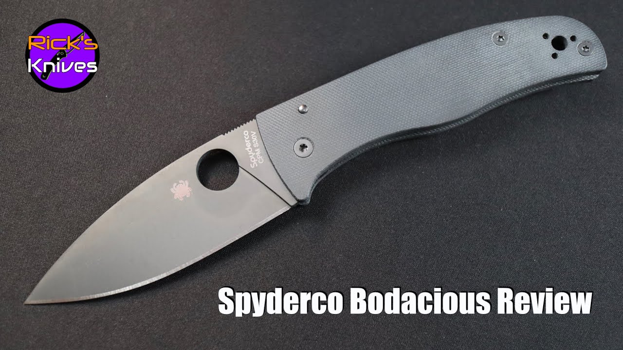 Spyderco Bodacious Review