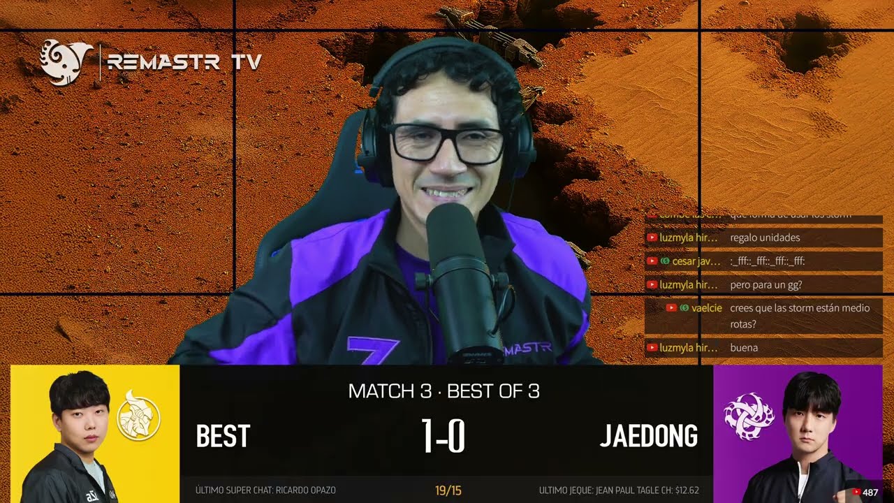 STARCRAFT COREANO 🇰🇷 JAEDONG vs BEST 🇰🇷 | M03·BO3·R2-R3