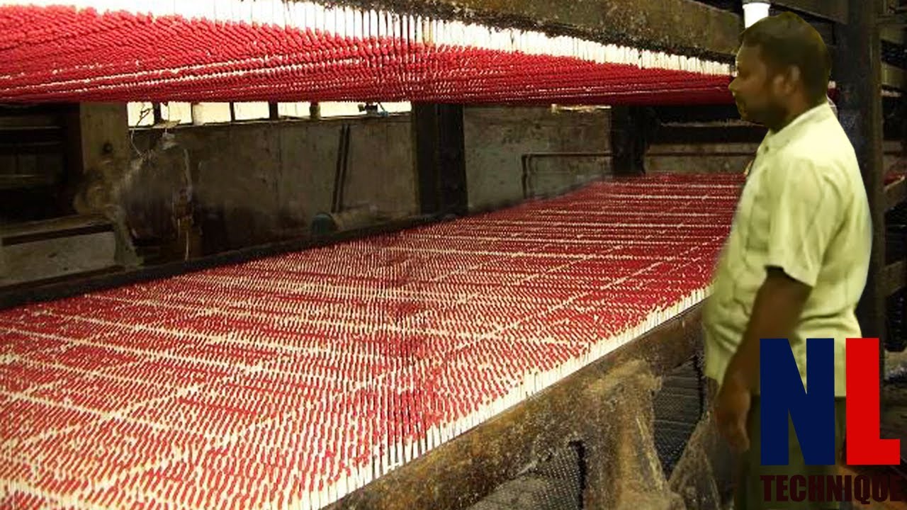 Amazing Matches Production Process - Inside India Match Factory