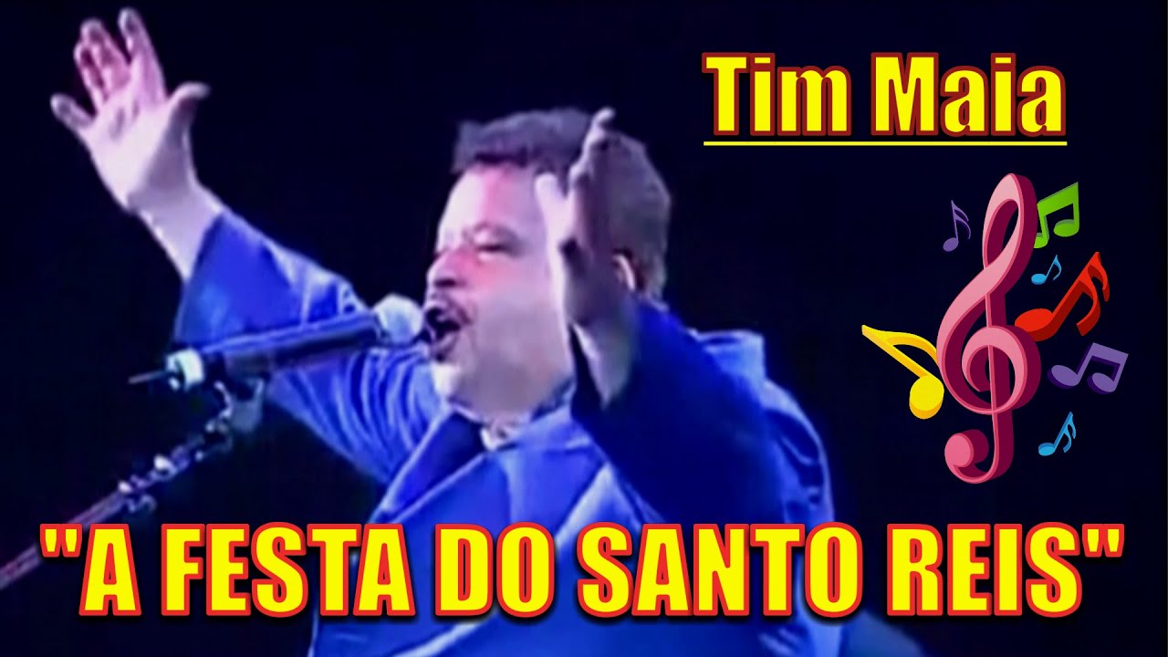 TIM MAIA - A FESTA DO SANTO REIS ''Ao Vivo 1992'' - 4k