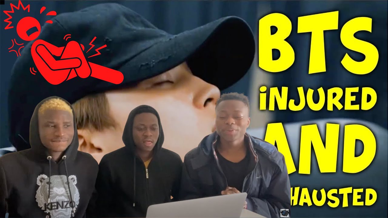 Сколько боли они терпят! Реакция на истощение и травмы BTS