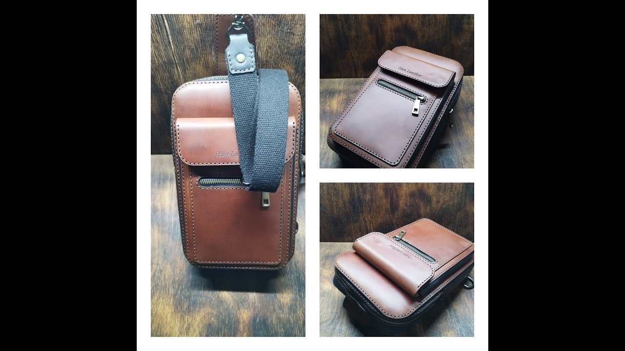 Göğüs Çantası Sling Bag #leather #handmade #leathercraft #design #laser