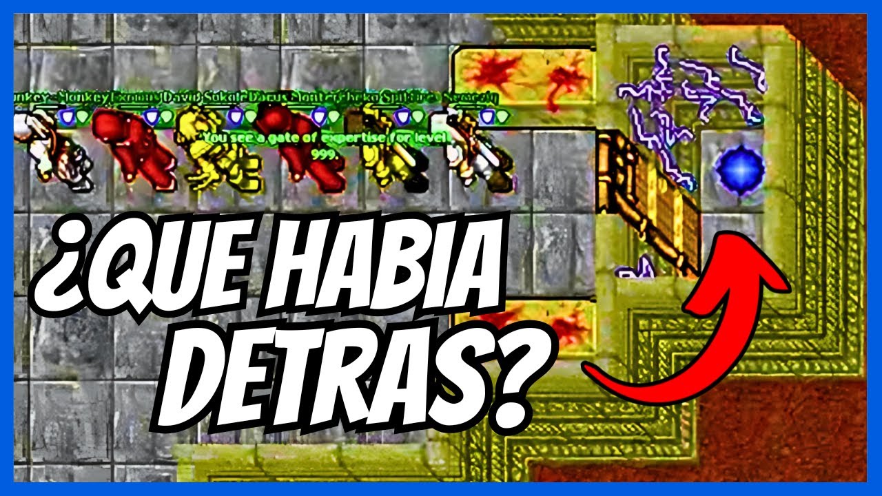 El Misterio de La PUERTA 999 En TIBIA