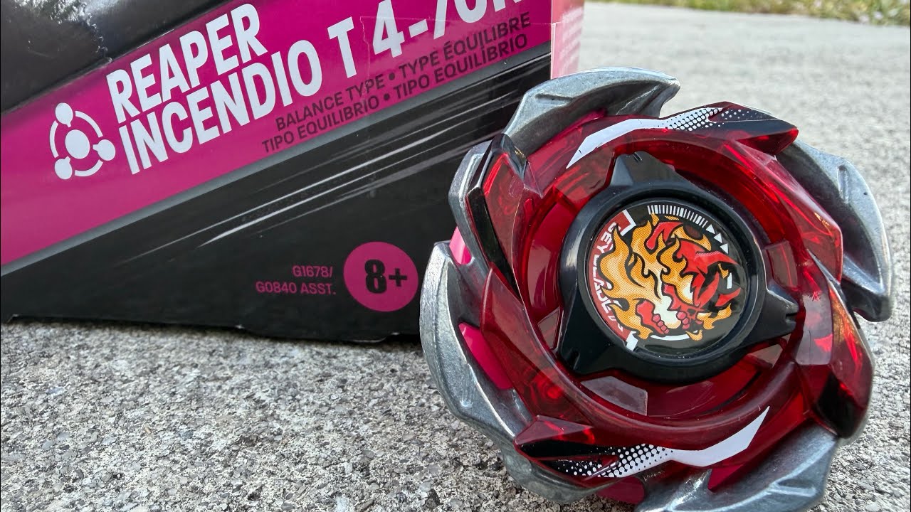 Beyblade X Reaper Incendio 4-70K Unboxing and Review