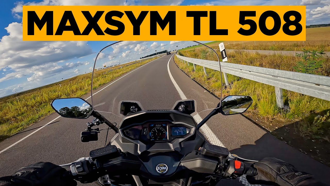 Sym Maxsym TL 508 | 2021 евро 5 | тестовое задание