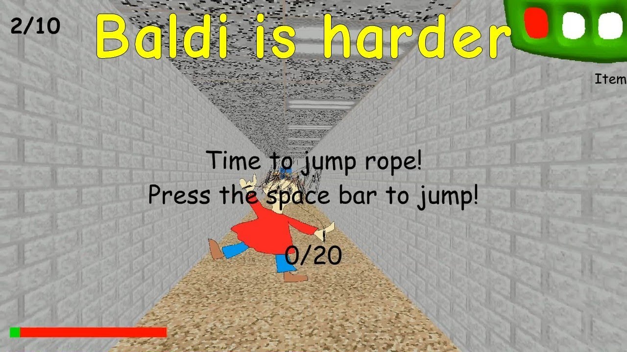 Baldi is harder (Baldi Got Dah Silent Ruler) - Baldi's Basics Mod