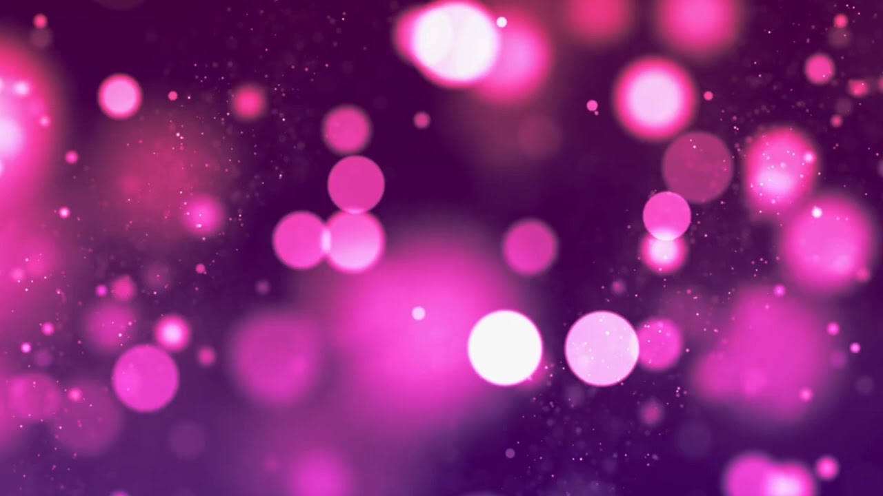 Pink Bokeh l Background Loop l cheizme