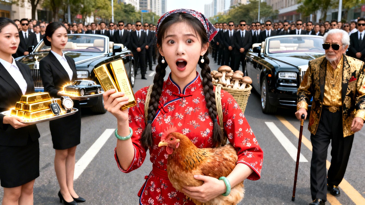 首富爺爺拿金條試探未來兒媳，沒想到鄉下養雞妹淡定歸還！老頭直接將自己的總裁孫子送給她，女孩人生從此逆襲，全球豪門齊跪迎！#短劇 #爽劇 #drama #逆襲 #打臉
