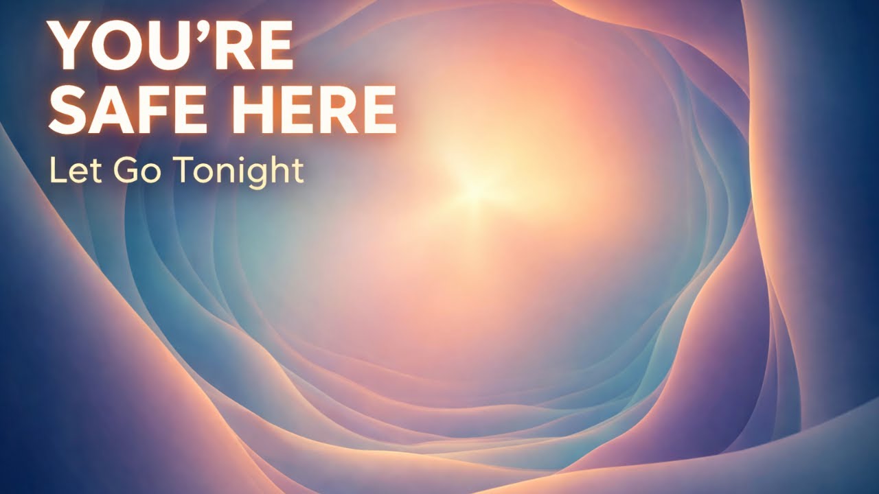 You’re Safe Here 🌙 Let Go Tonight & Rest