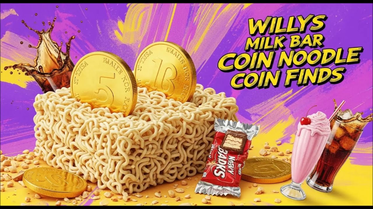 Willy's Milk Bar Coin Noodle Playlist 32x Thumbnails - Inspiration AI Gen