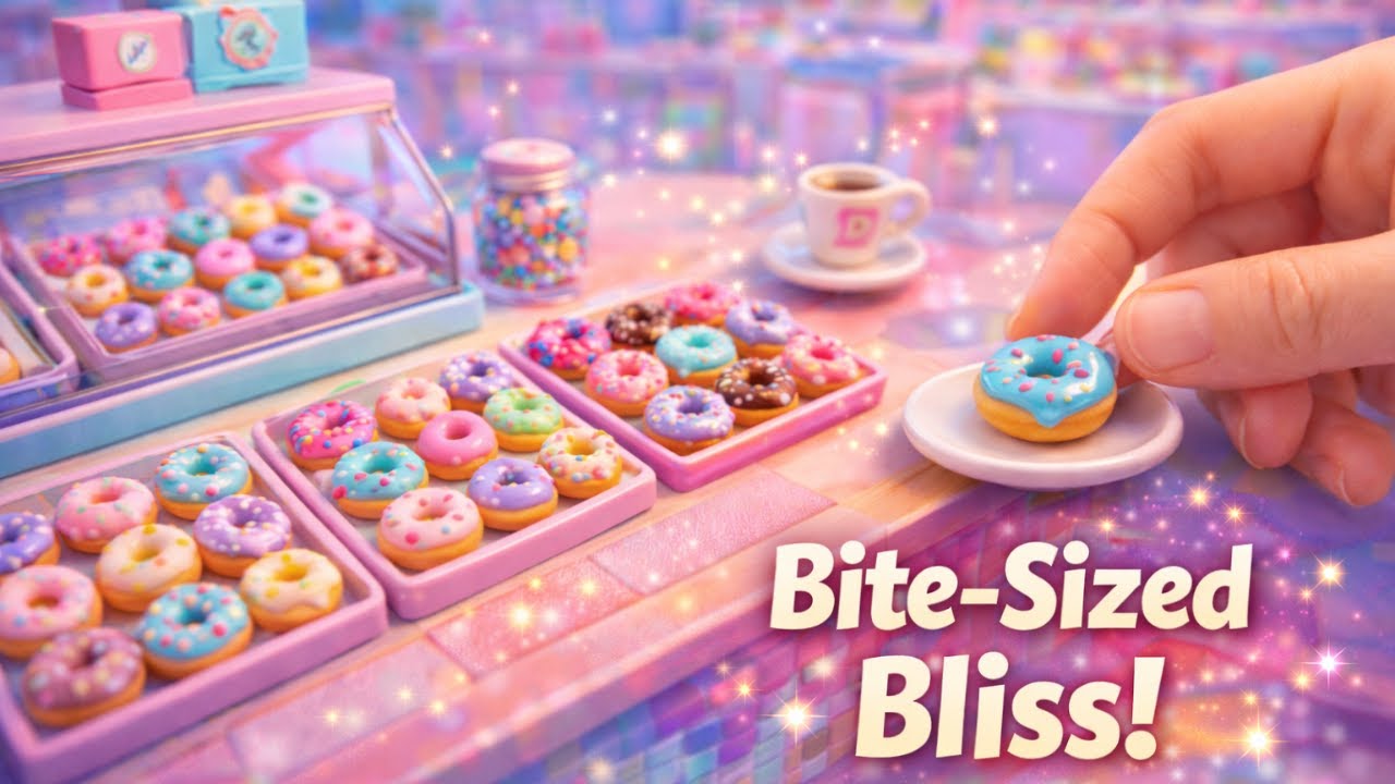 MGA Miniverse Doughnut Shop 🍩✨ – Miniature Sweets That Look Real