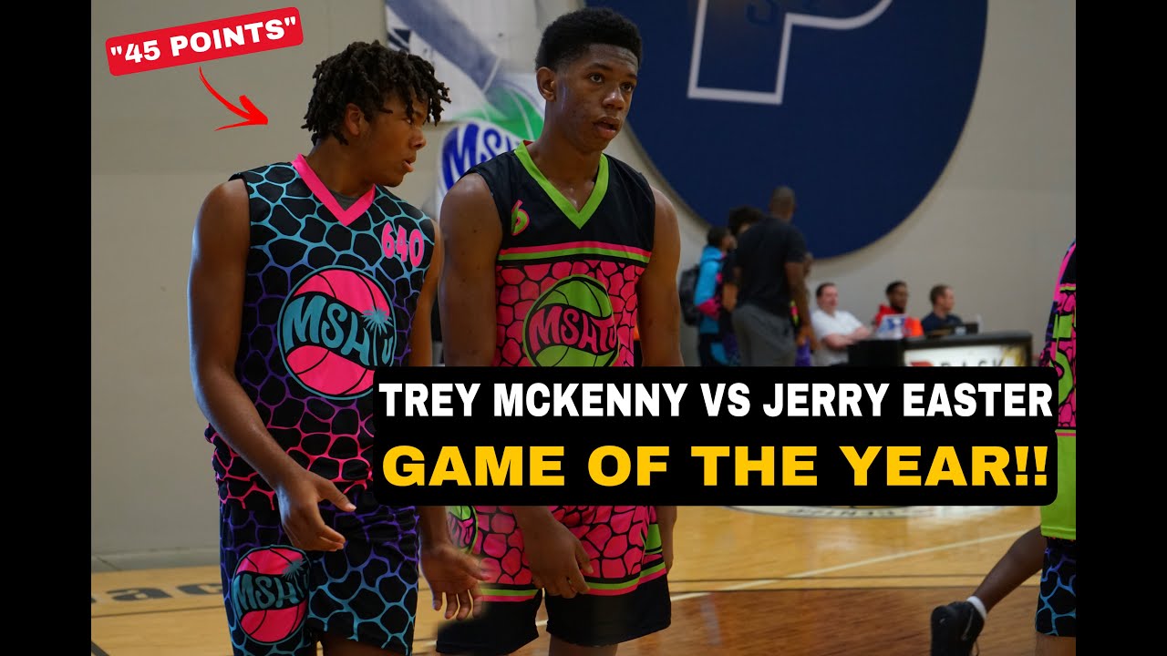 Trey Mckenney and Jerry Easter Bumps Into Each other At MSHTV Showcase Crazy Game. Trey goes for 45!