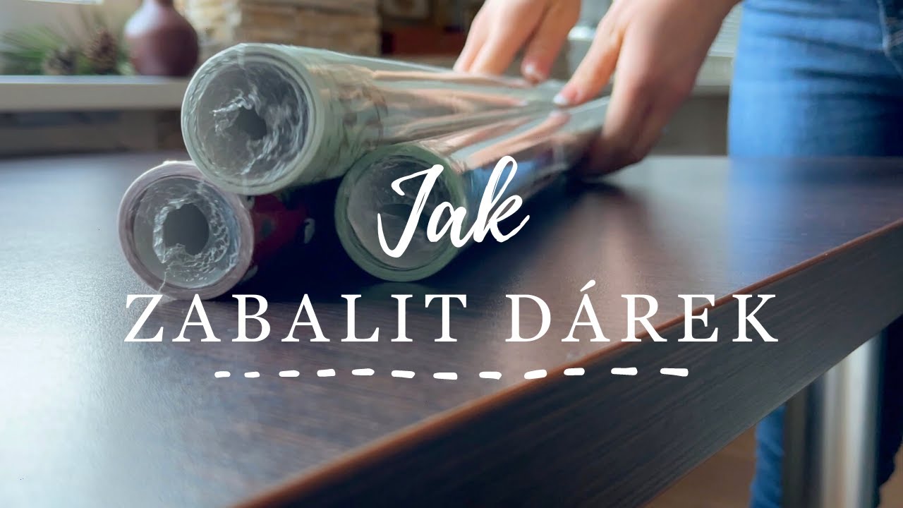 🎁 JAK ZABALIT DÁREK - tipy na jednoduché balení Vánočních dárků všech tvarů!