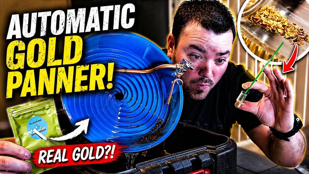 Automatic Gold Panning Machine | ALASKAN GOLD PAYDIRT Review | Freedom Outdoors