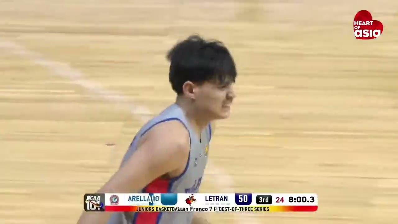 UP Fighting Maroons S89 Rookie SEAN FRANCO Highlights 12 10 25 NCAA S101 Jrs Finals Game1 AU vs CSJL