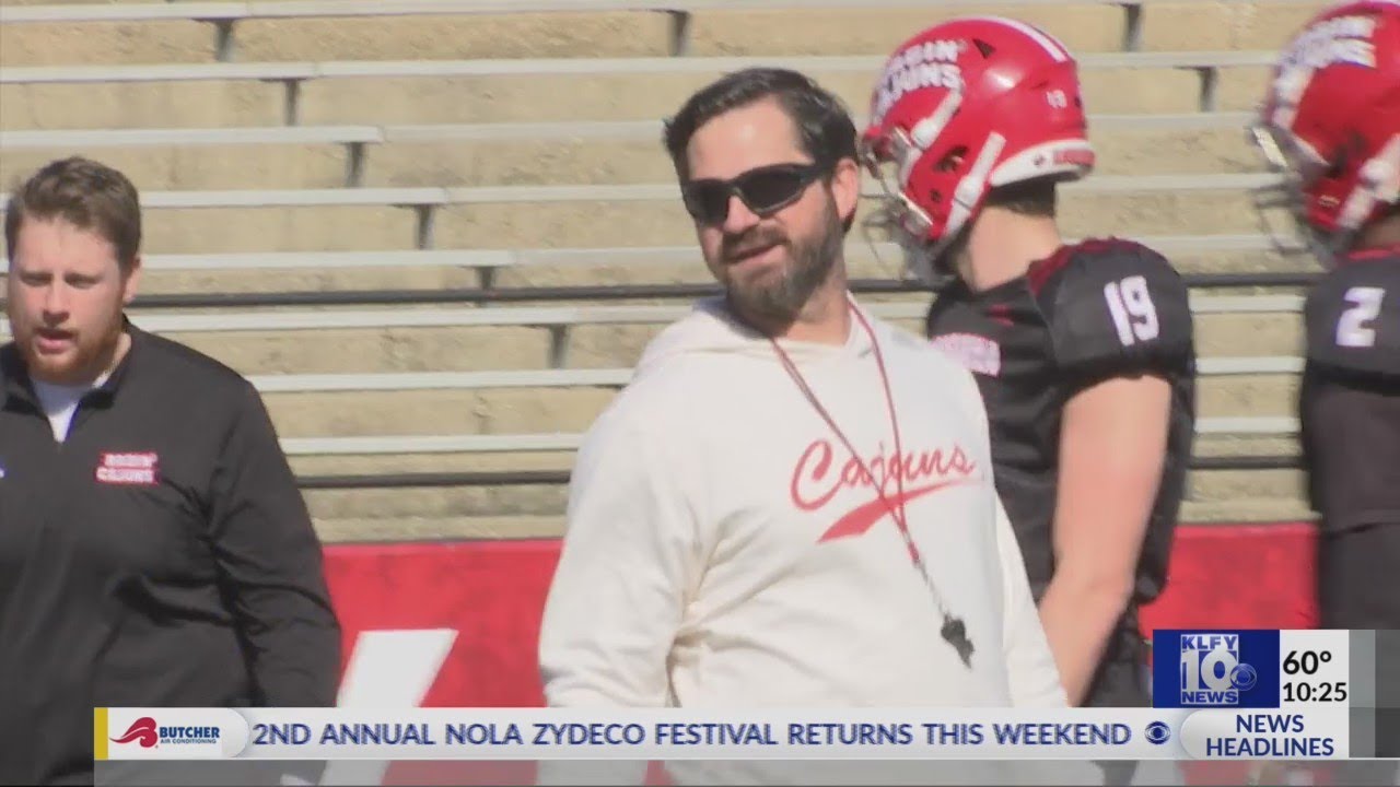 Cajun Football Spring QB race