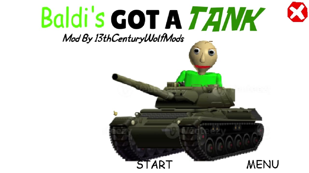 BALDI HAS A TANK?! (im so cooked)