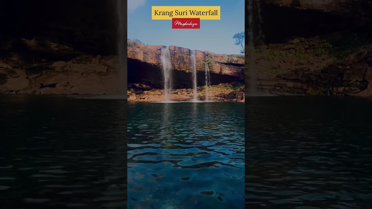 I Krang Suri Waterfall I Meghalaya I 