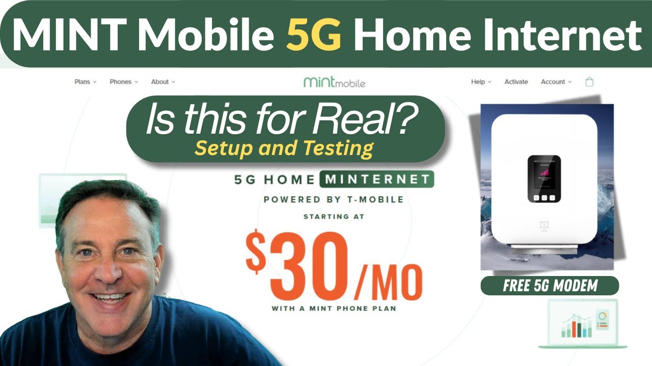 🔴MINT Mobile предлагает домашний интернет 5G всего за 30 долларов в месяц! — Я заказал, давайте п...
