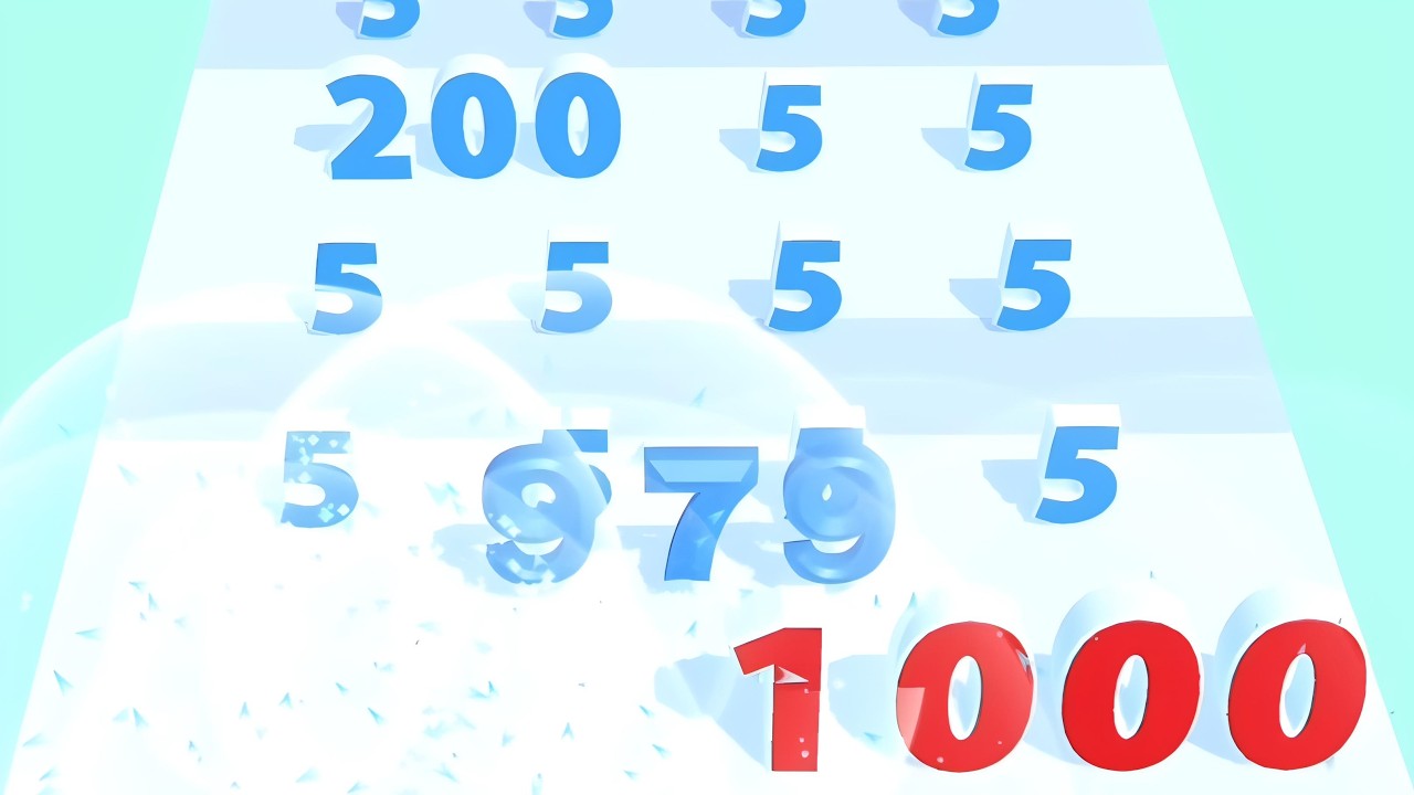 Number Hero - trying to reach out more satisfying way of numbers in this type of collection