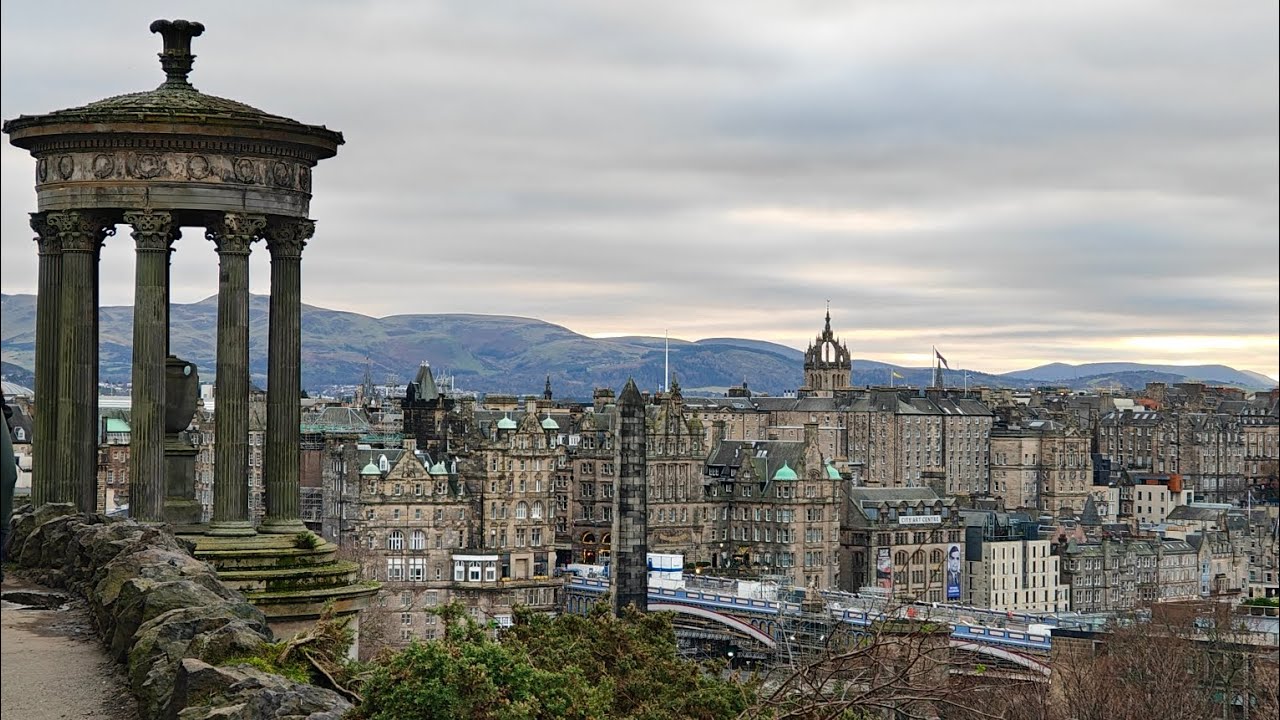 Exploring Calton Hill, Scotland | Edinburgh City Views ORCalton Hill Travel Vlog |