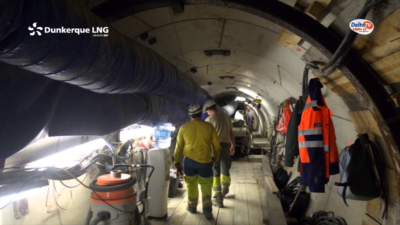 Visite du chantier du terminal m&eacute;thanier
