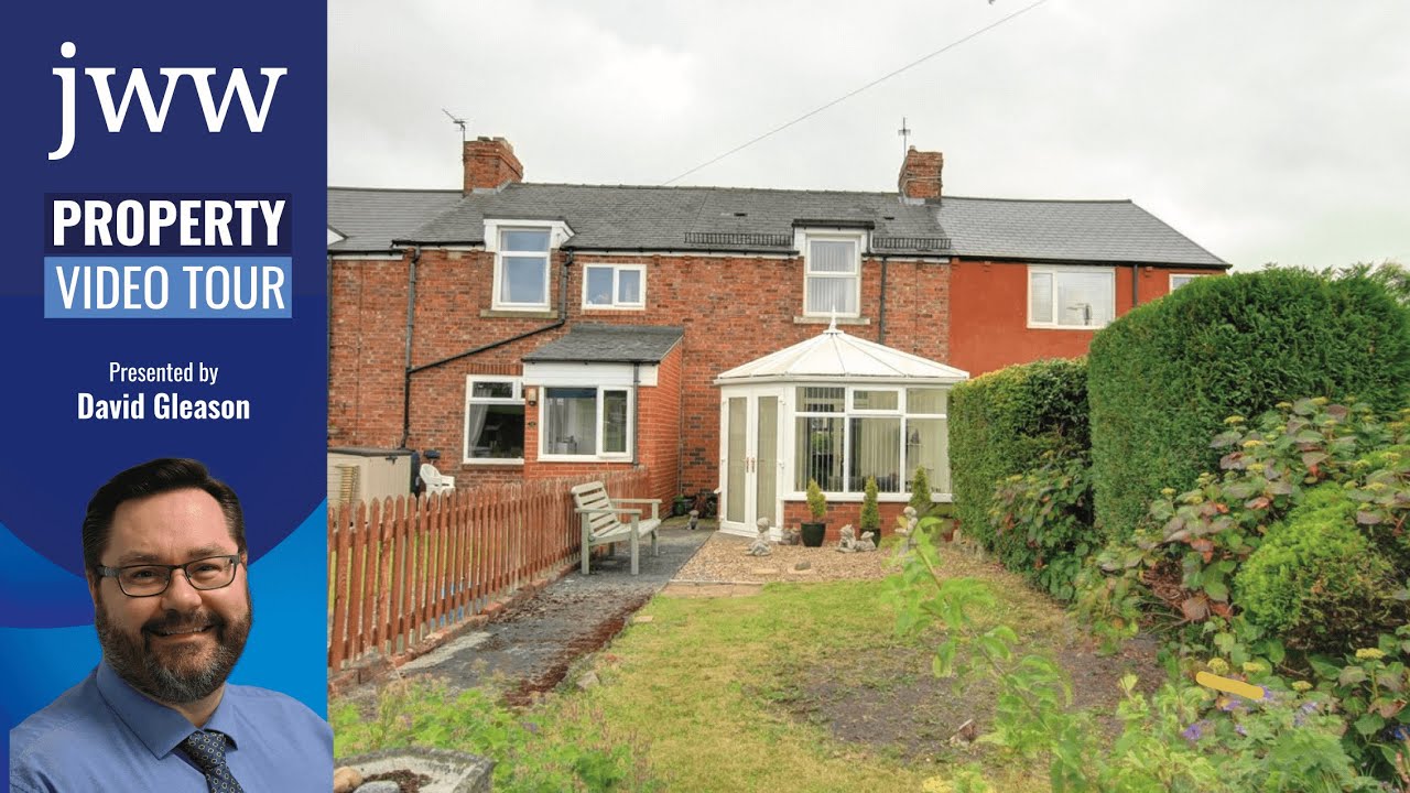 2 BED HOUSE FOR SALE. 19 Langley Terrace, Burnhope, Durham, County Durham, DH7 0AD.
