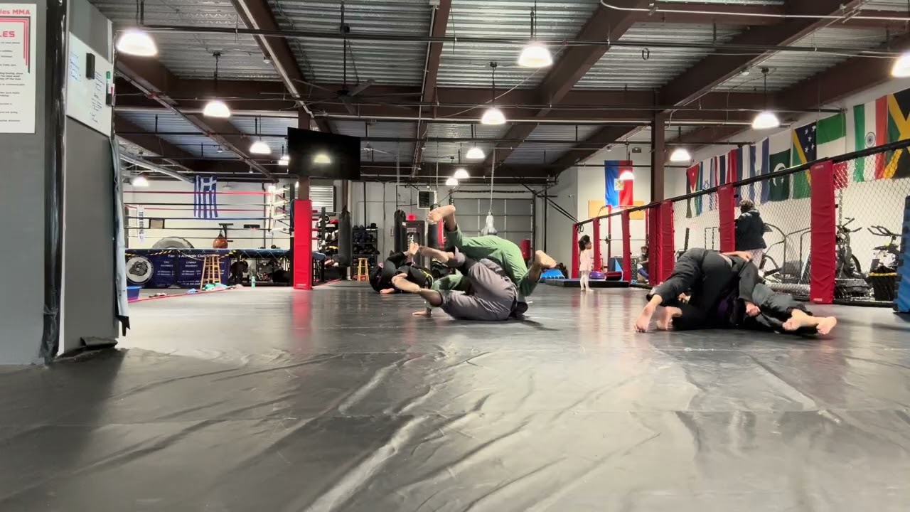 Rolling w/ Black Belts 1
