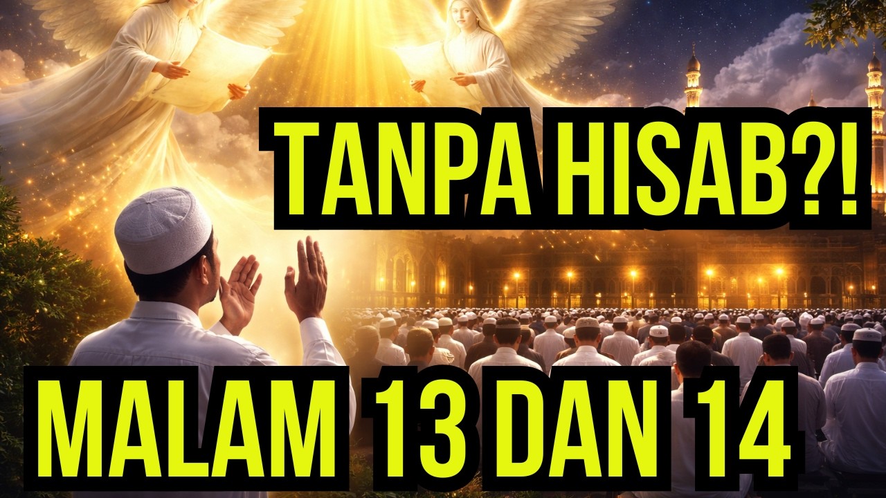 Rahasia Tarawih Malam 13 dan 14: Dimudahkan di Akhirat & Disaksikan Malaikat