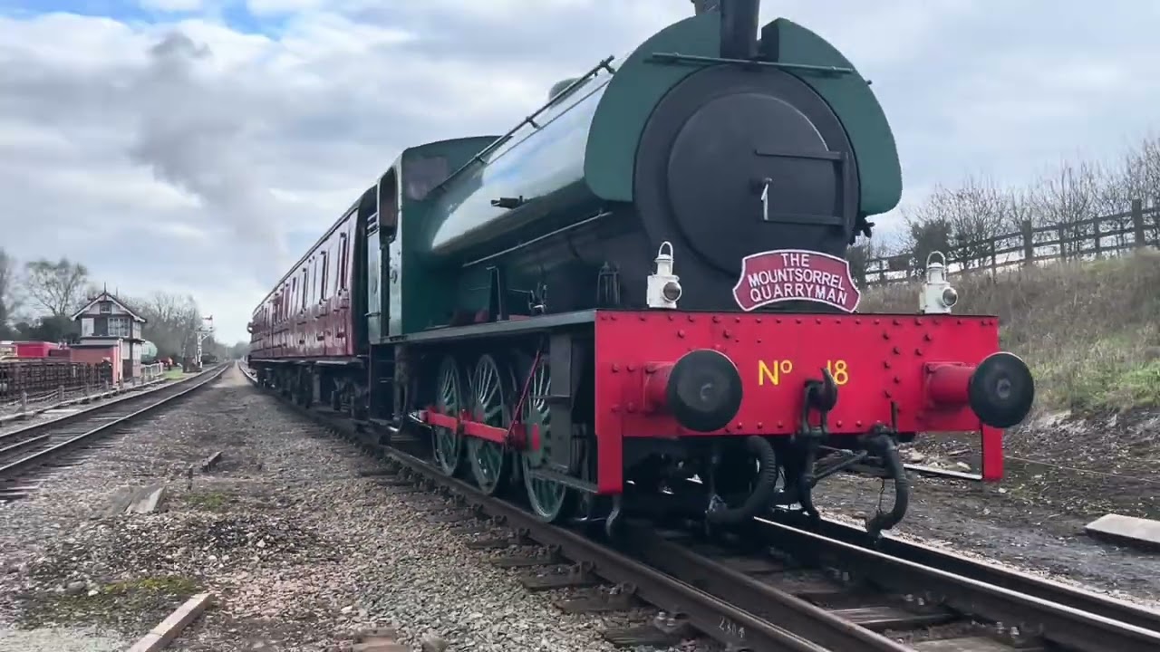 Great central railway (steam in action)