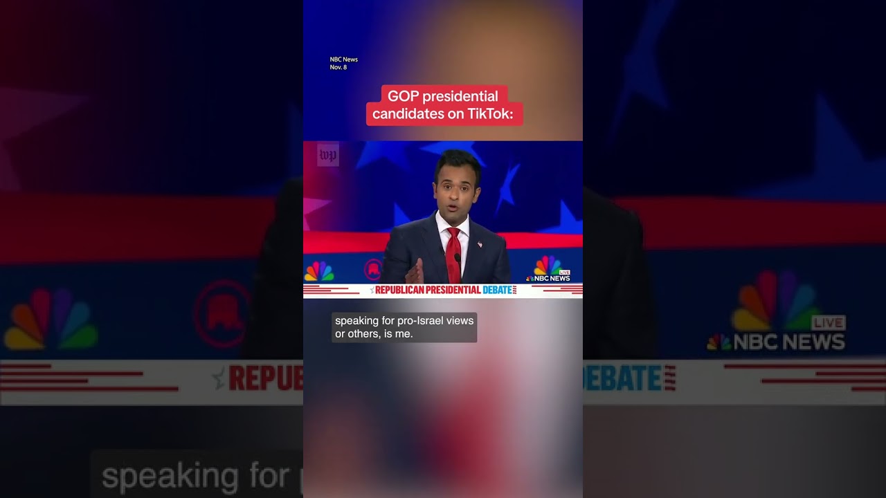GOP CANDIDATES ON TIKTOK
