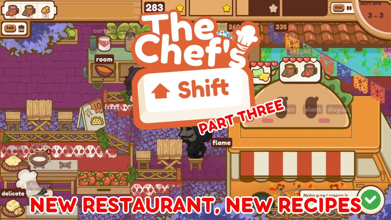 TYPING AND TACOS 🌮 | The Chef's Shift | Part 3