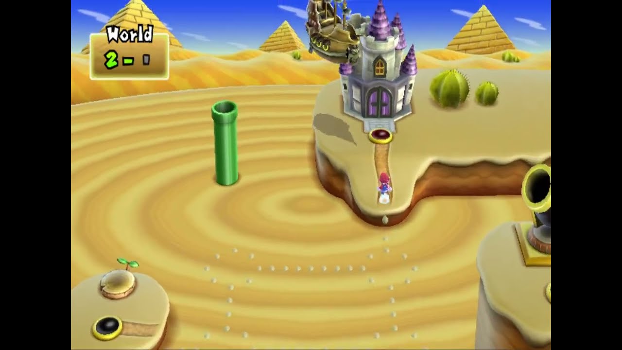 Playing New Super Mario Bros Wii 2, Part 4 - The Next Levels (Second Half of World Two)