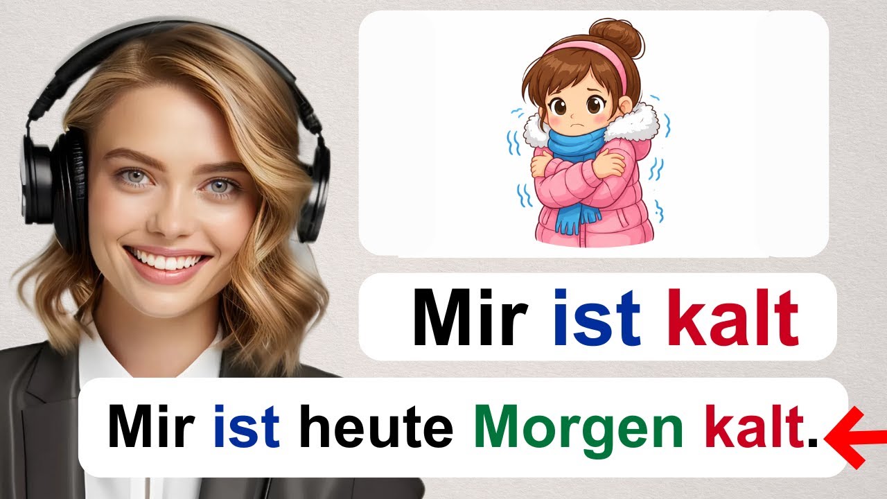 🇩🇪 Learn German Fast | Essential German Verbs & Everyday Phrases for Beginners