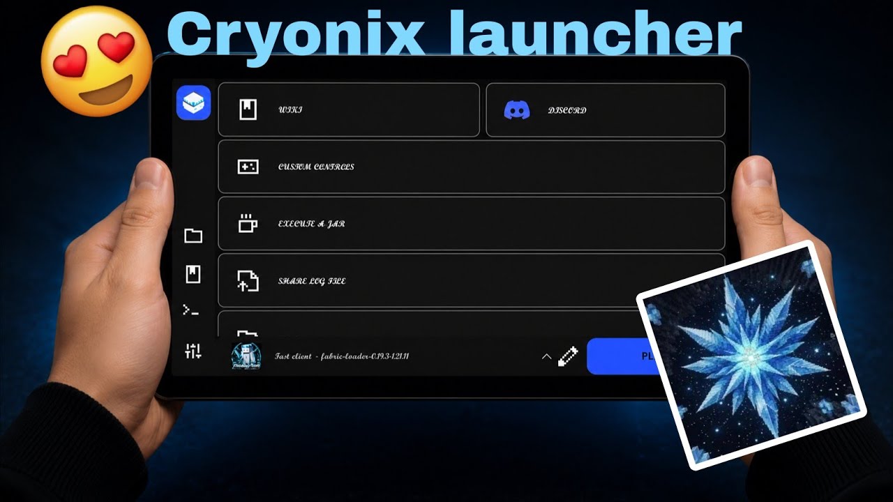 😍I found New version of cryonix launcher| @CookedLauncher | V1.10 |
