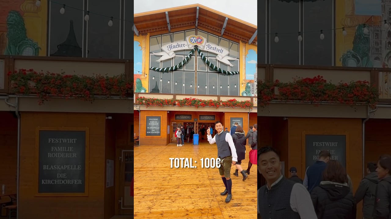 Wie viel kann man f&uuml;r 100&euro; auf dem Oktoberfest essen?