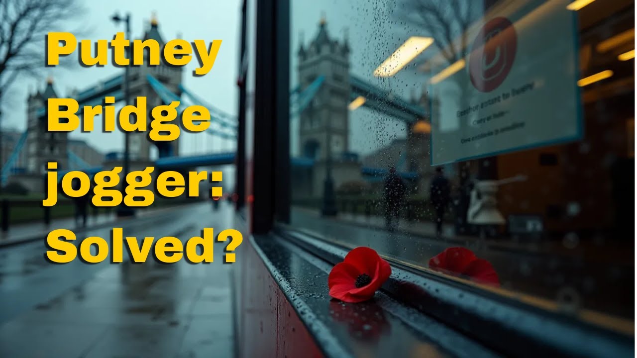 FINALLY! The Mysterious Putney Bridge Jogger Case REVEALED! Time Urgency