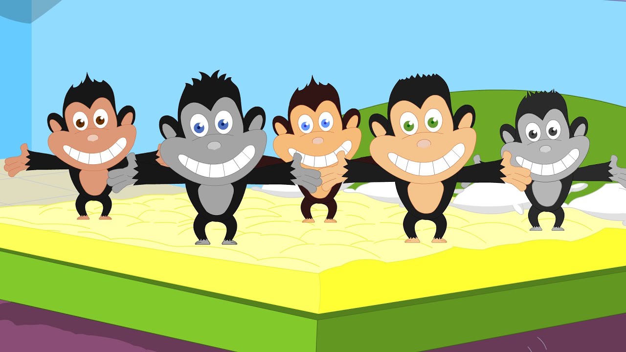 Cinq petits singes