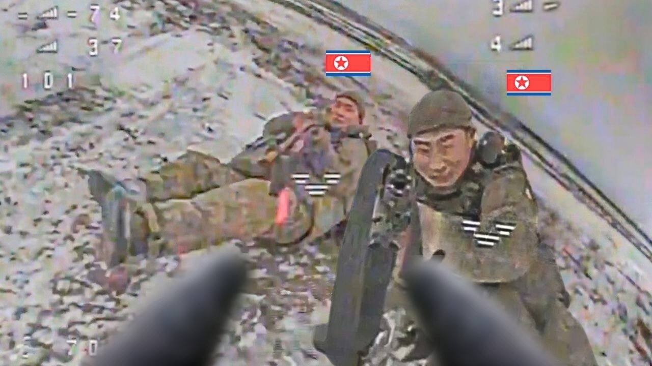 Ukrainian FPV drones mercilessly wipe out North Korean soldiers one by one in a shocking attack