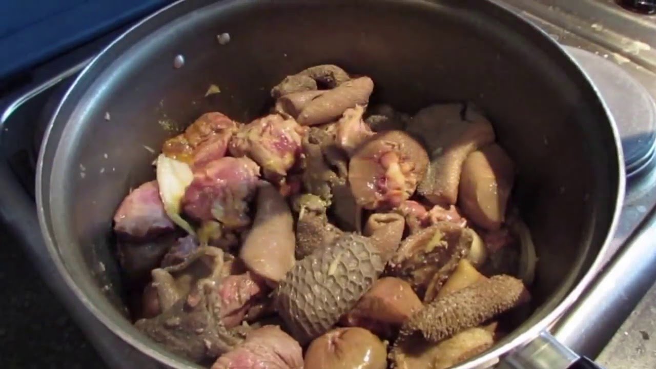 Congolese Food Ngombe, Mabumu Ba Foie