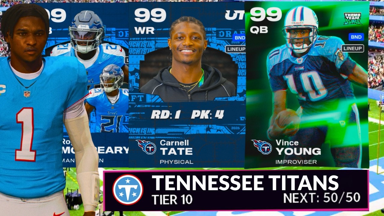 Тематическая команда Tennessee Titans! | Madden 26 Ultimate Team