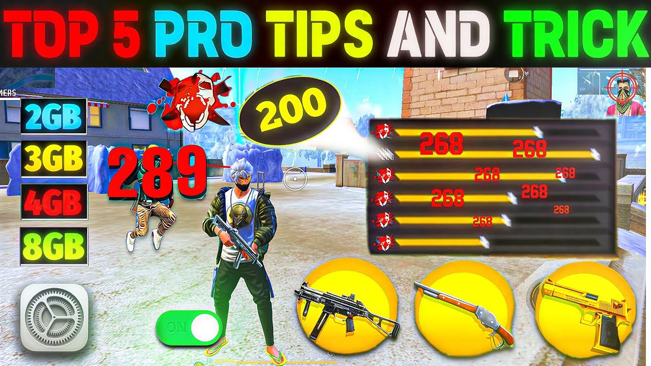 Free Fire Auto Headshot Trick 2026 Sensitivity | 2gb, 4gb, 6gb Ram Headshot Sensitivity Setting