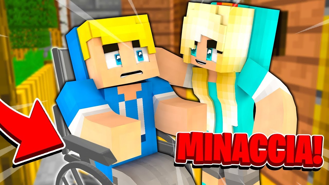 DOLCETTA MI MINACCIA IN SEDIA A ROTELLE!! - Famiglia su Minecraft #14