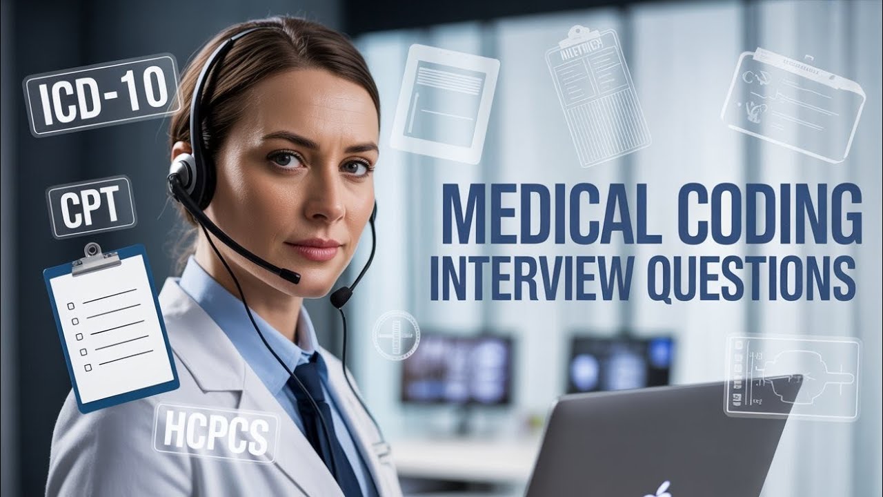 Medical Coding Interview Questions & Answers | Part 1 | Beginner to Advanced #medicalcoding 