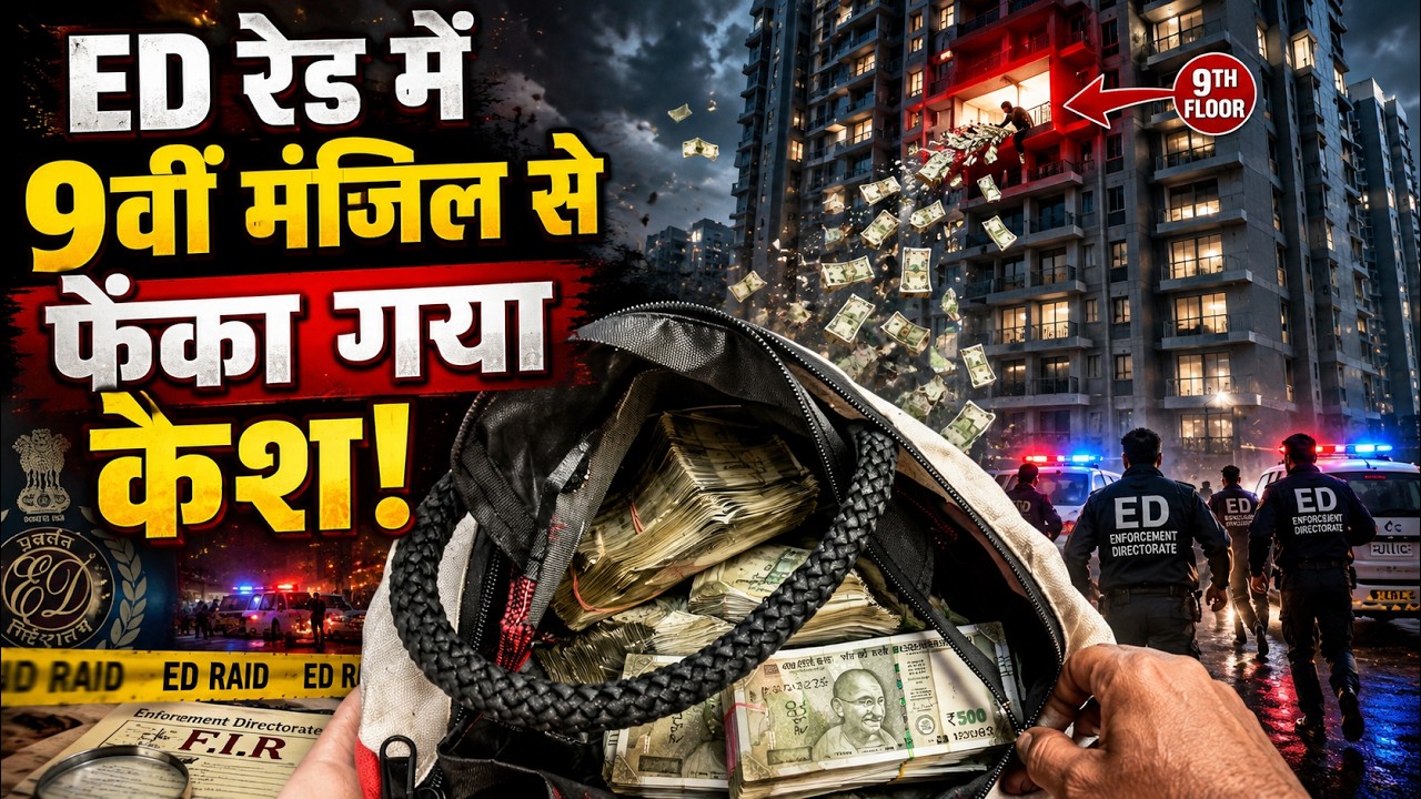 Mohali ED Raid Video Goes Viral After Cash Scare