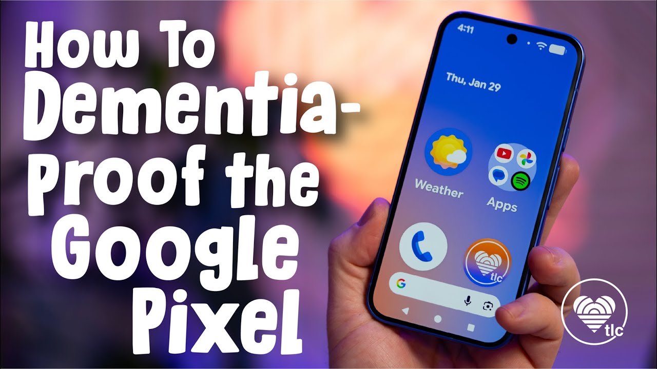 Настройка режима для пожилых пользователей Google Pixel | Защита Android от деменции при болезни ...