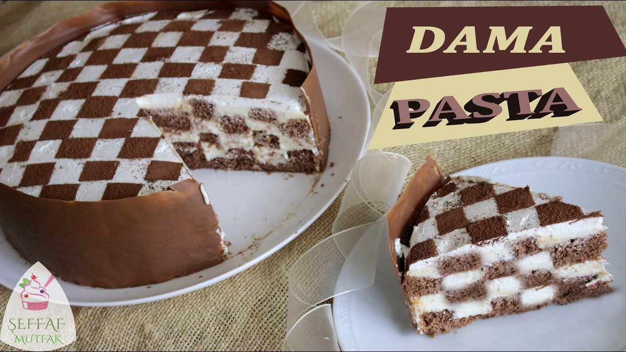 Торт в шахматную клетку 