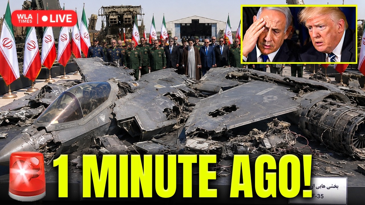 BREAKING LIVE | ISRAEL Panics as Iran Shows Hundreds Of ISRAELI-US Aircraft In VICTORY Parade