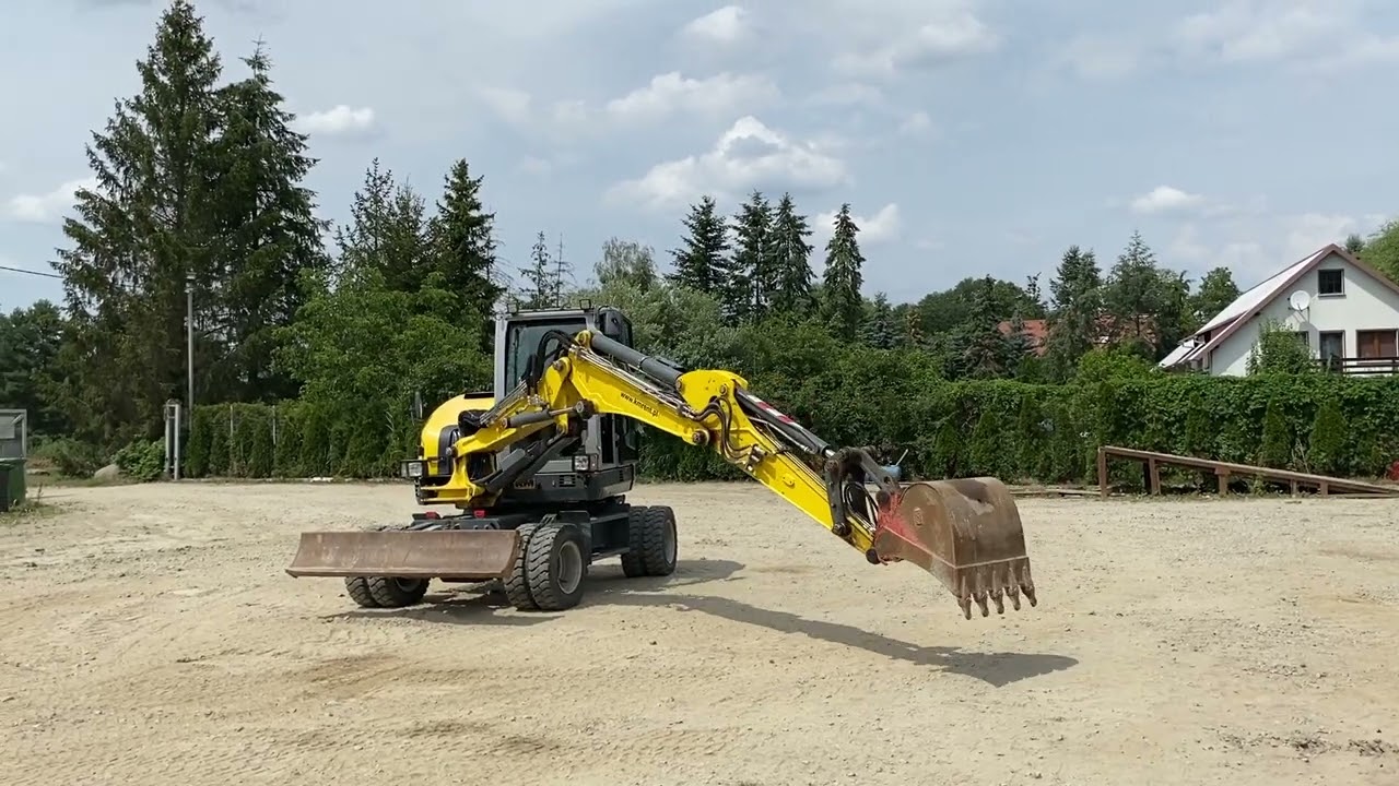 WACKER NEUSON EW65 KOPARKA KOŁOWA 2019R. KM MASZYNY BUDOWLANE WWW.KMRENT.PL 56-300 MILICZ